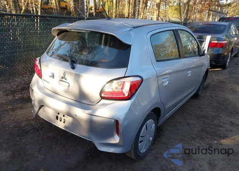 2022 Mitsubishi Mirage Es/Le from USA, damaged, VIN ML32AUHJ7NH008179